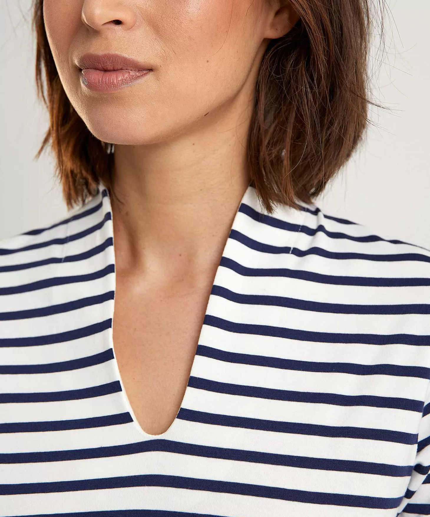 Tulip Shirt Short Sleeve Breton Stripe** Clearance