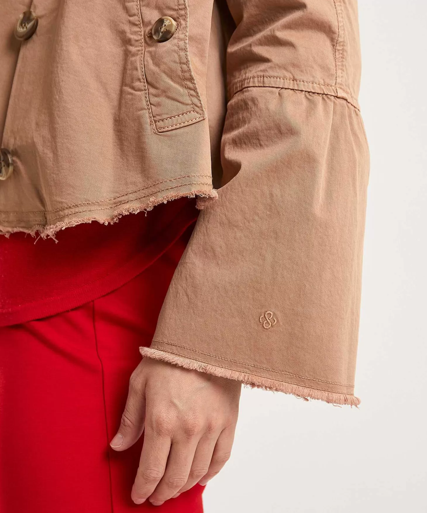 Ultimate Cropped Trench Coat*Summum Flash Sale