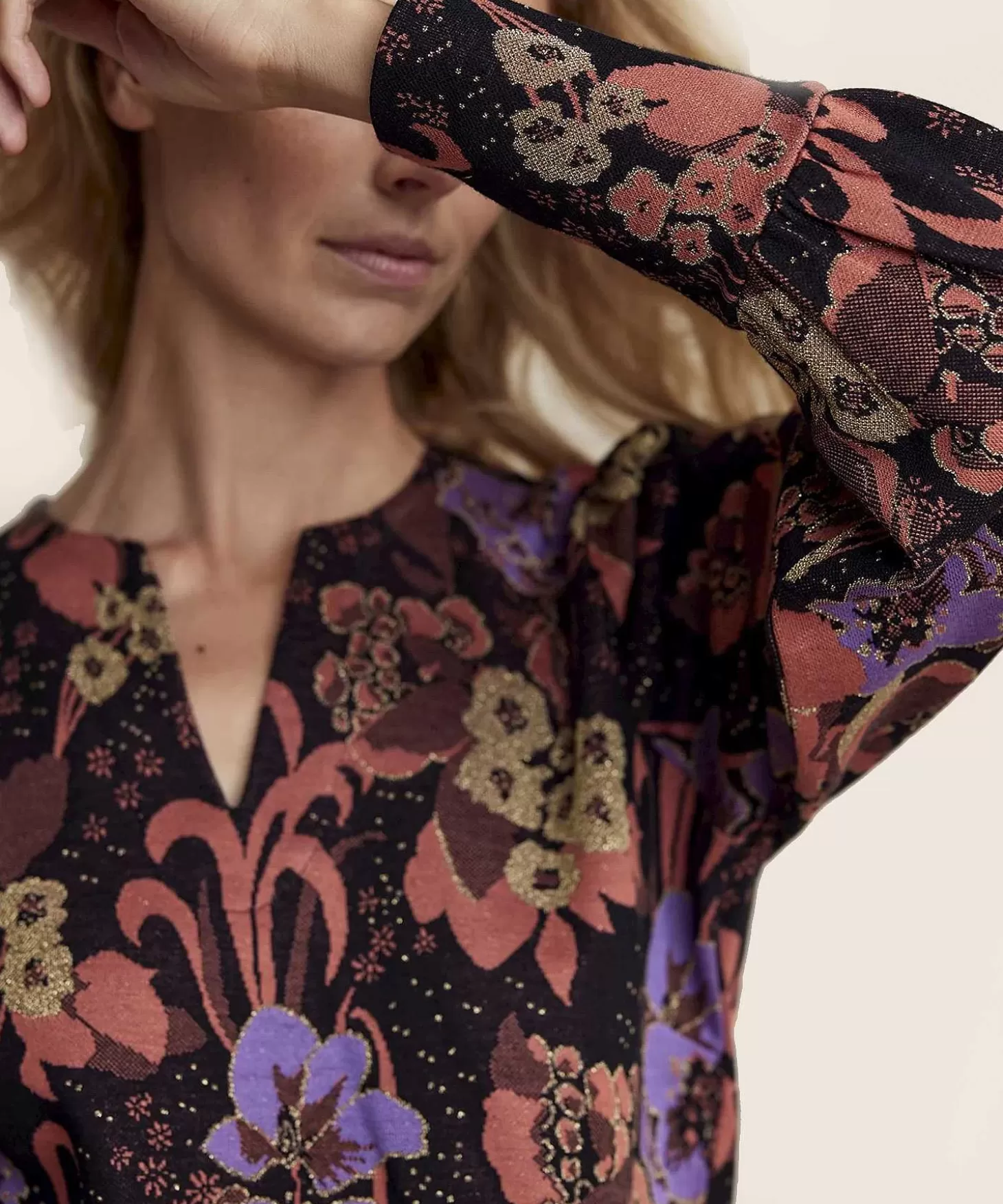 Ultimate Top Flower Jacquard*Summum Best Sale