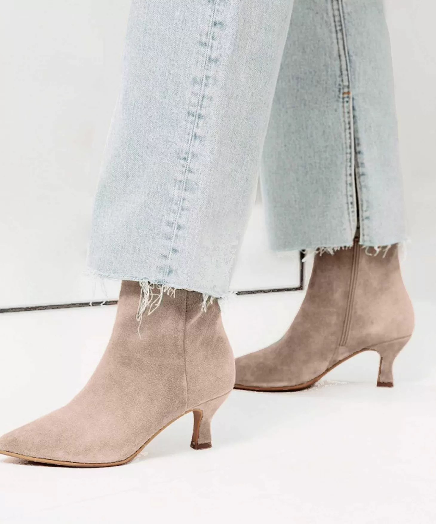 Suede Ankle Boot Noelle Rox*VIA VAI Store