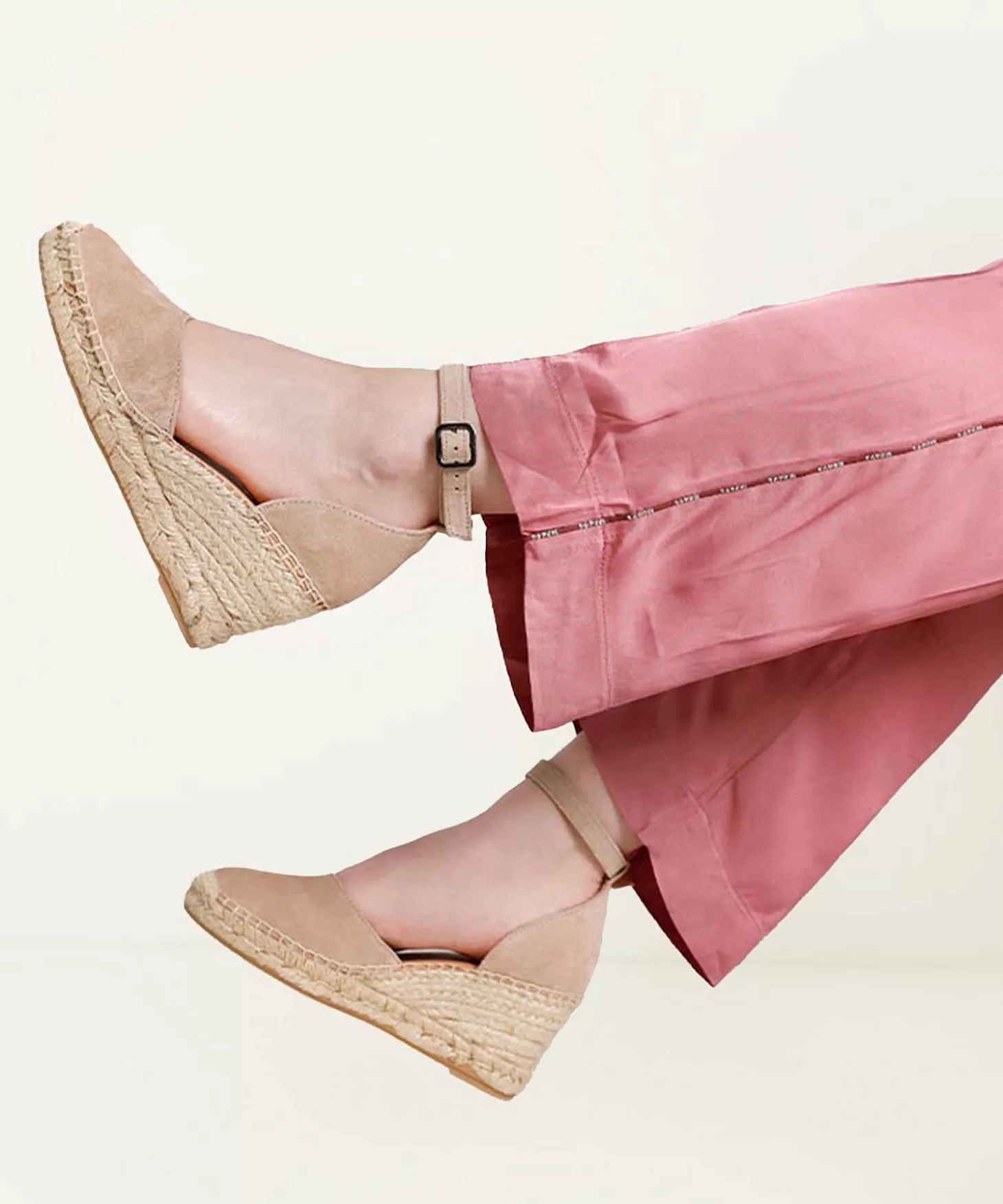 Suede Espadrille Flora Braid*VIA VAI Cheap