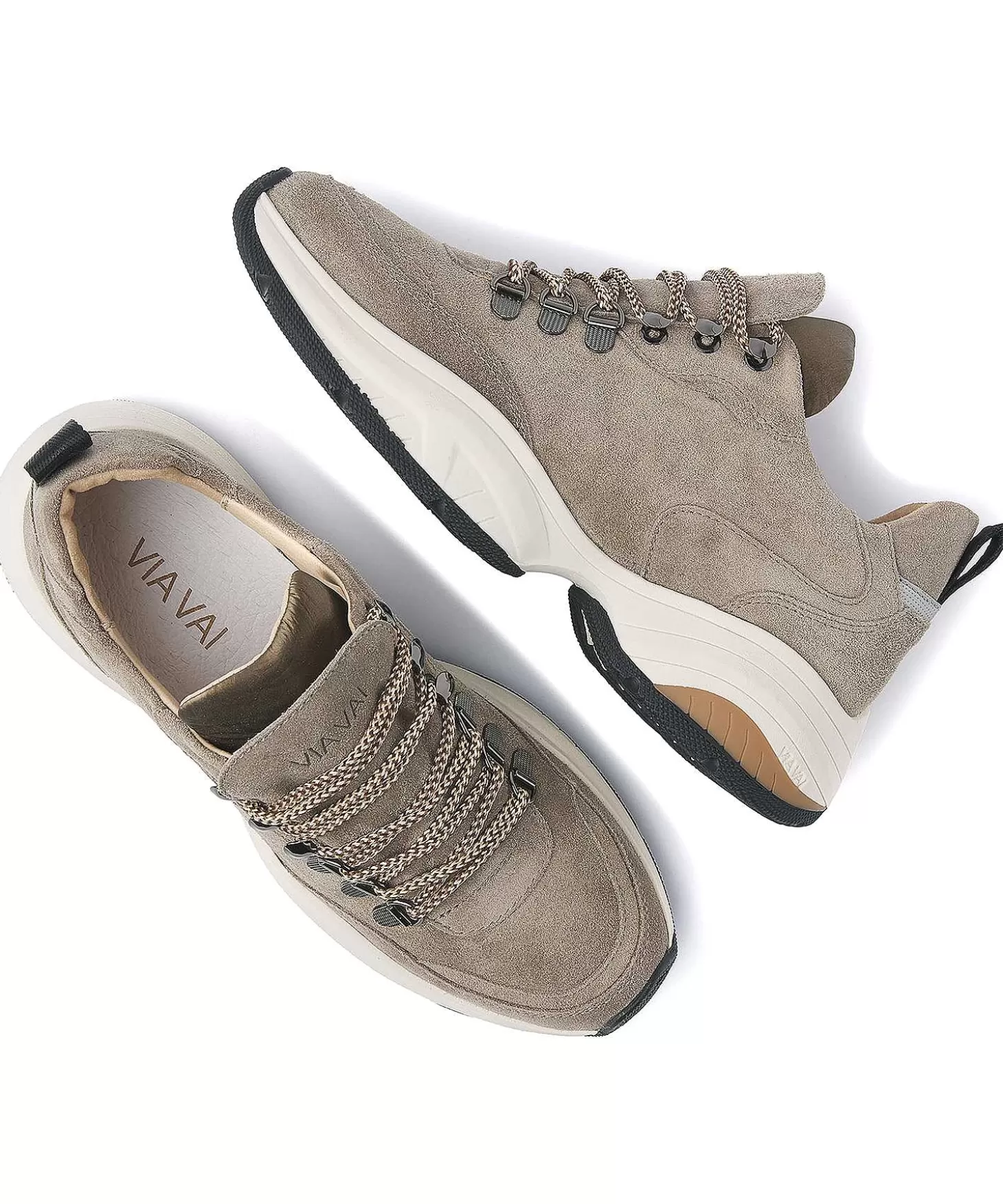 Suede Sneaker Pepper Clay*VIA VAI Cheap